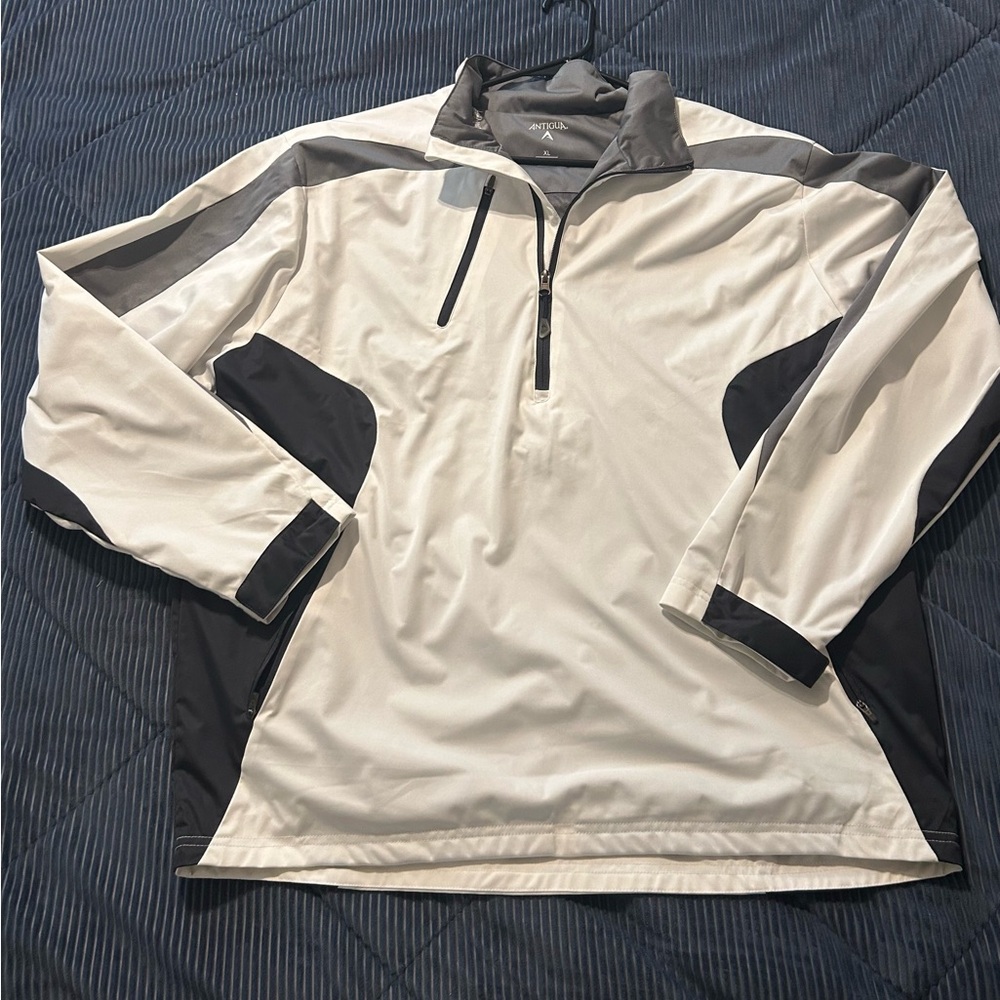 Men’s Antigua Quarter-Zip Pullover Jacket - Picture 2 of 2